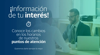 Cambios en horarios Septiembre 2023